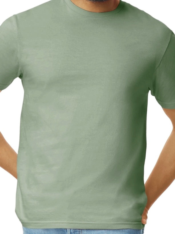 Adult Unisex Gildan Softstyle Short Sleeve Shirt - Sage
