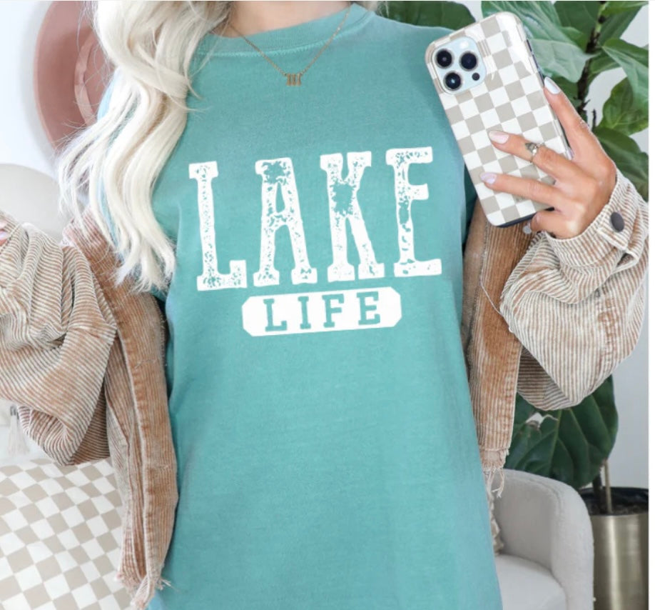 Adult - Screen Print - Lake Life