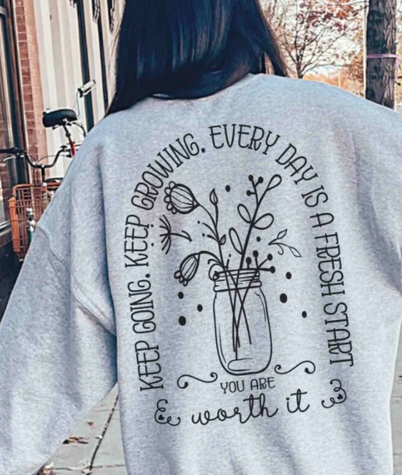 Adult - Screen Print - Keep Going