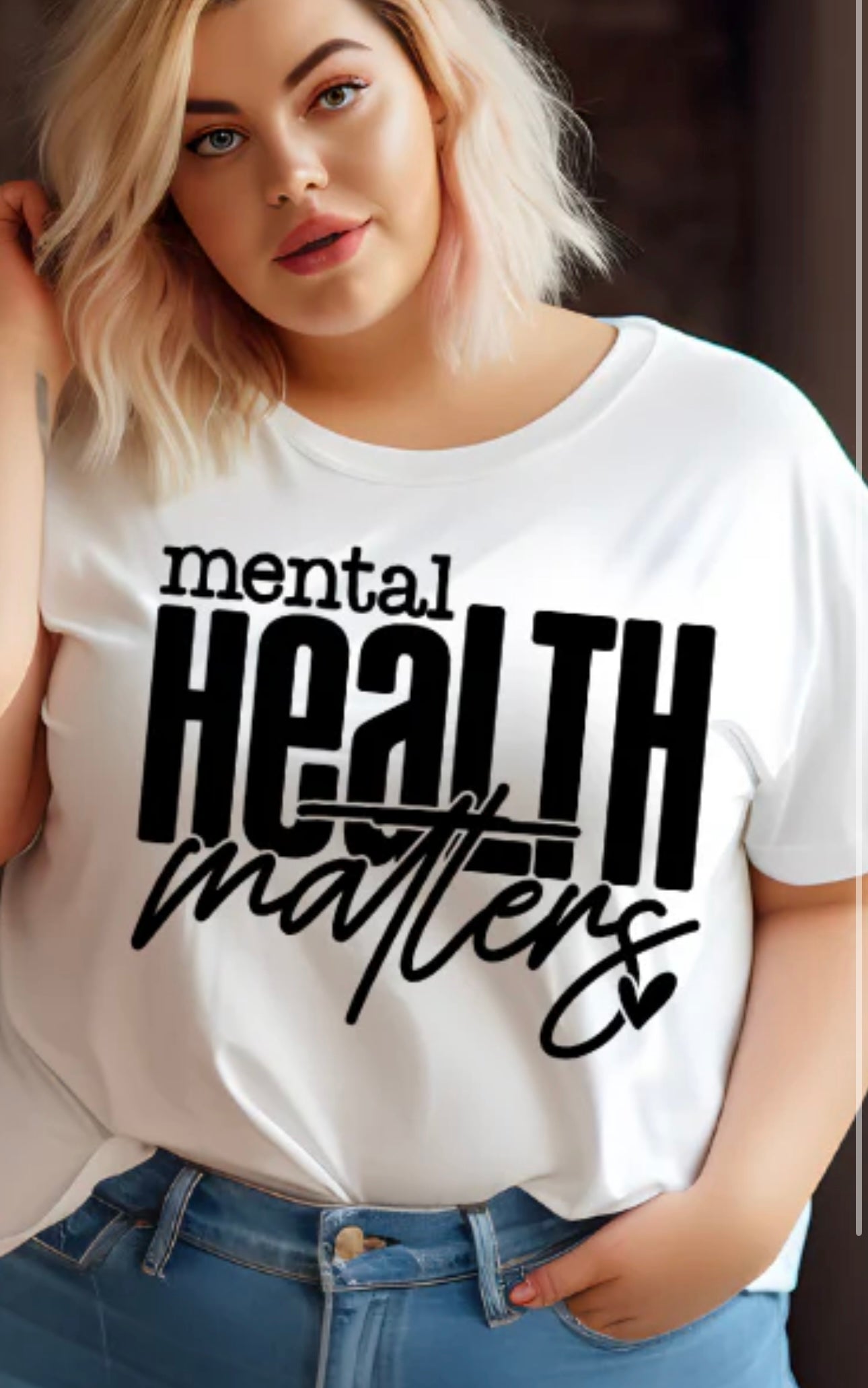 Adult - Screen Print - Mental Health Matters