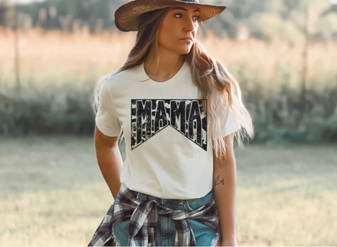 Adult - Screen Print - Mama Cowhide