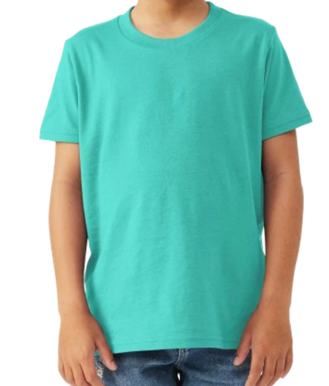 Youth Unisex Jersey Short Sleeve Shirt - Teal