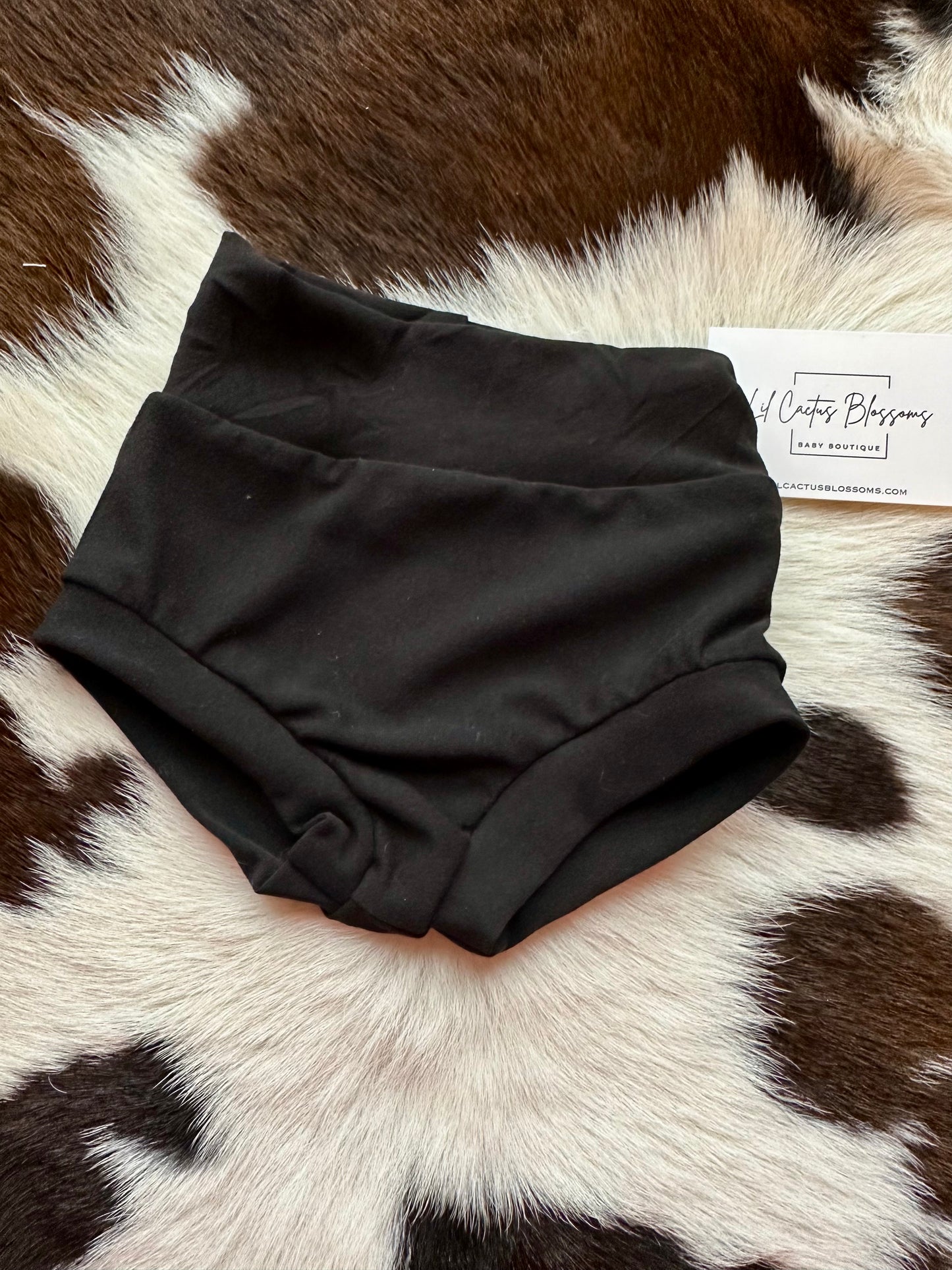 Black • Infant/Toddler Bummies