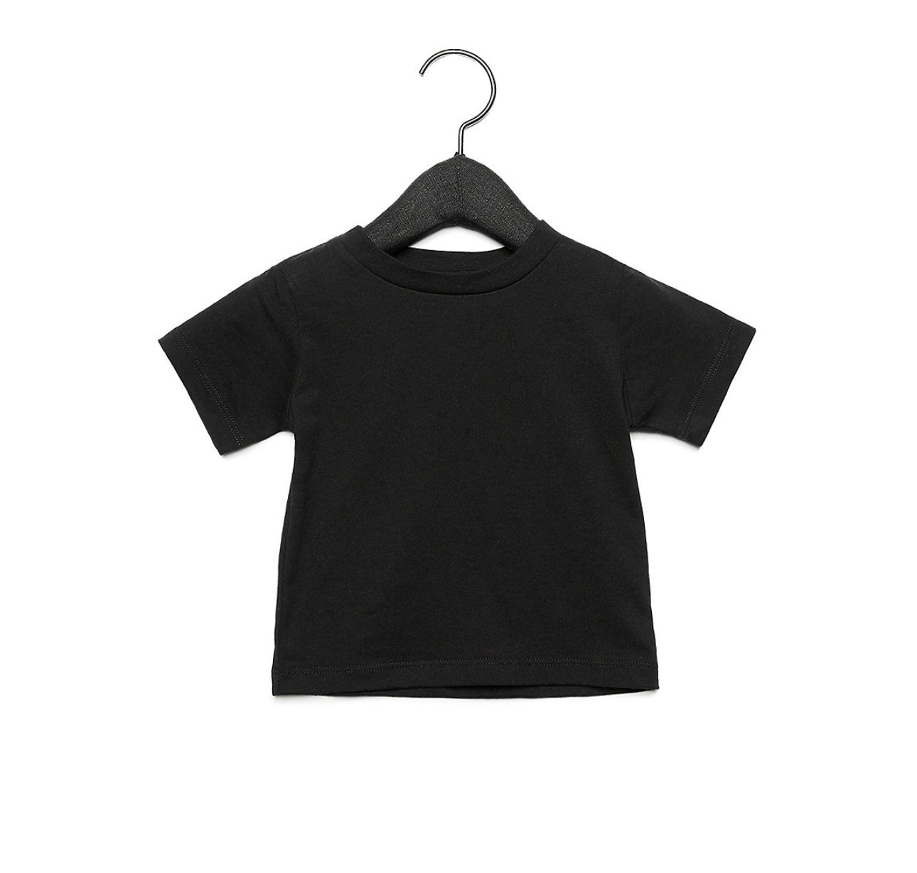 Infant Jersey Short Sleeve Shirt - Black