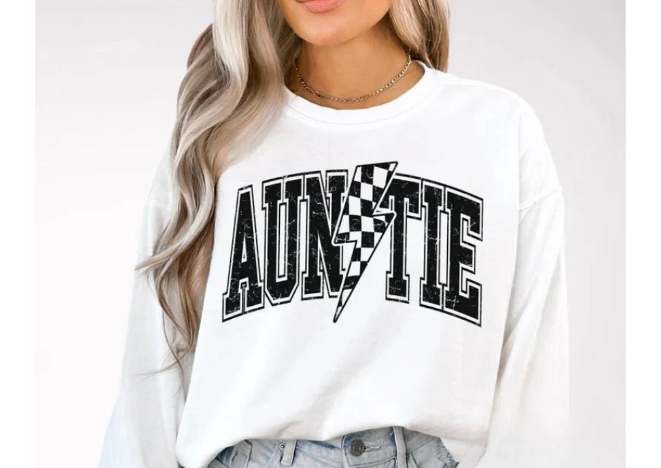 Adult - Screen Print - Auntie