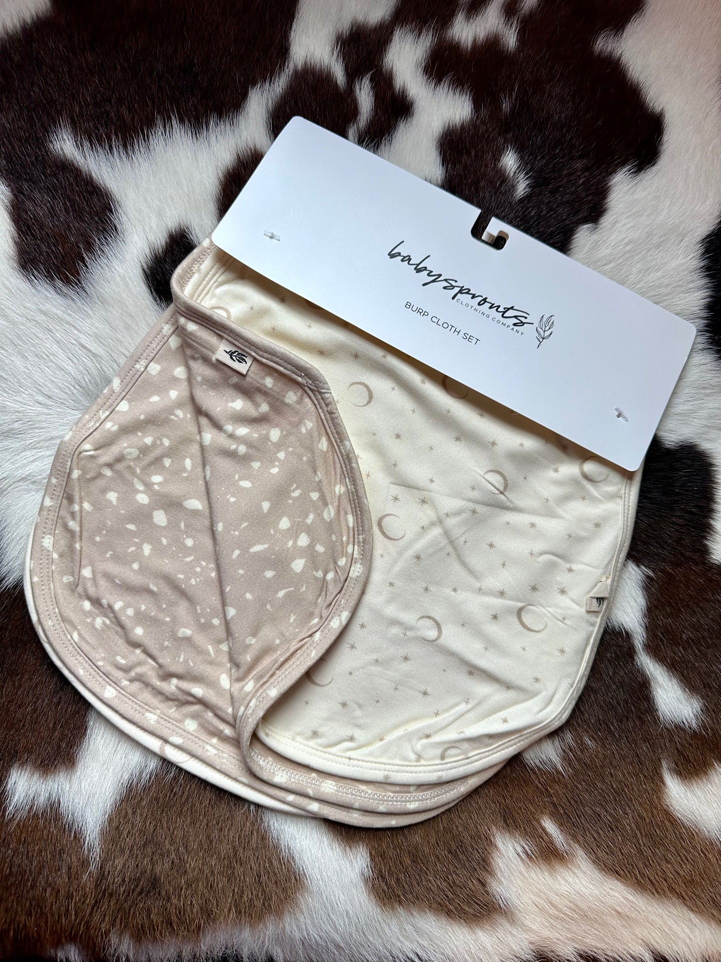 Bamboo Burp Cloth Set