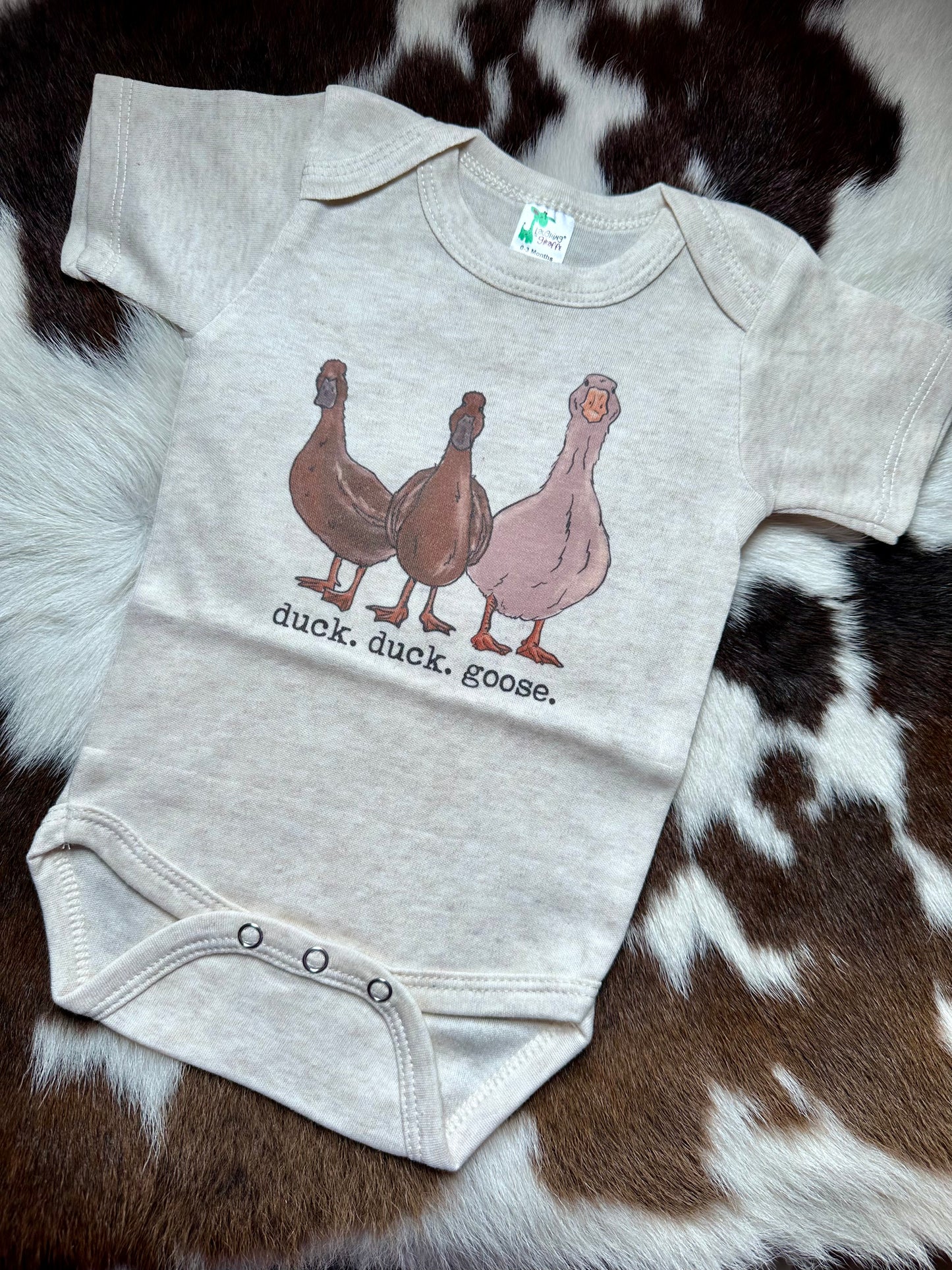 "Duck Duck Goose" Infant/Toddler Body Suit