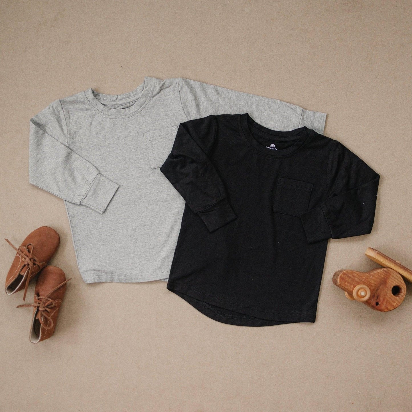 Long Sleeve Pocket Bamboo Tee