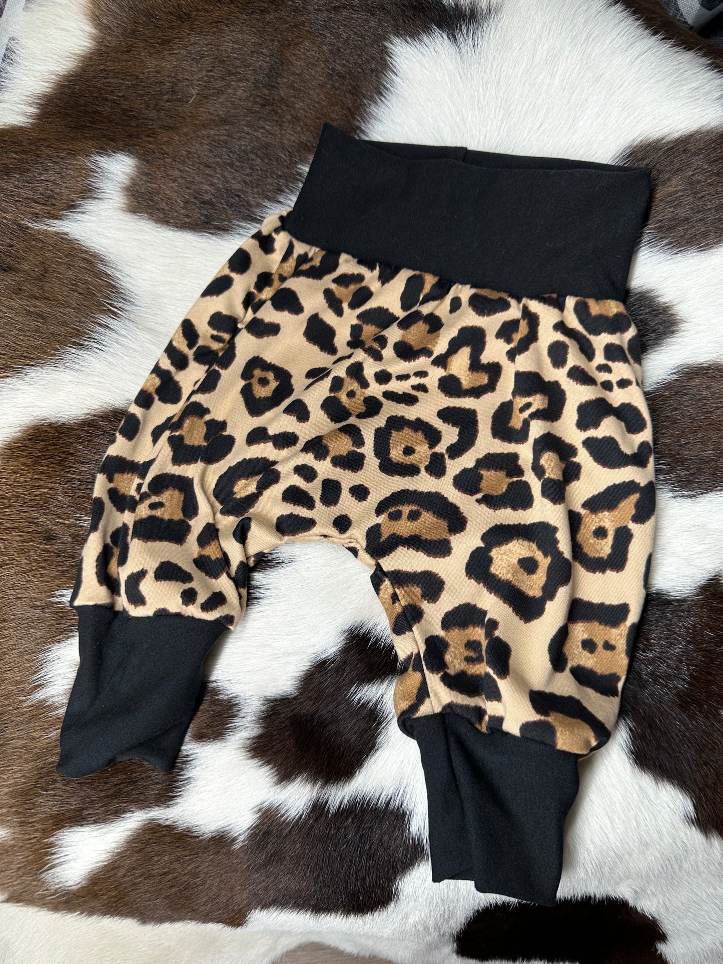 Latte Cheetah • Infant/Toddler Harem Pants