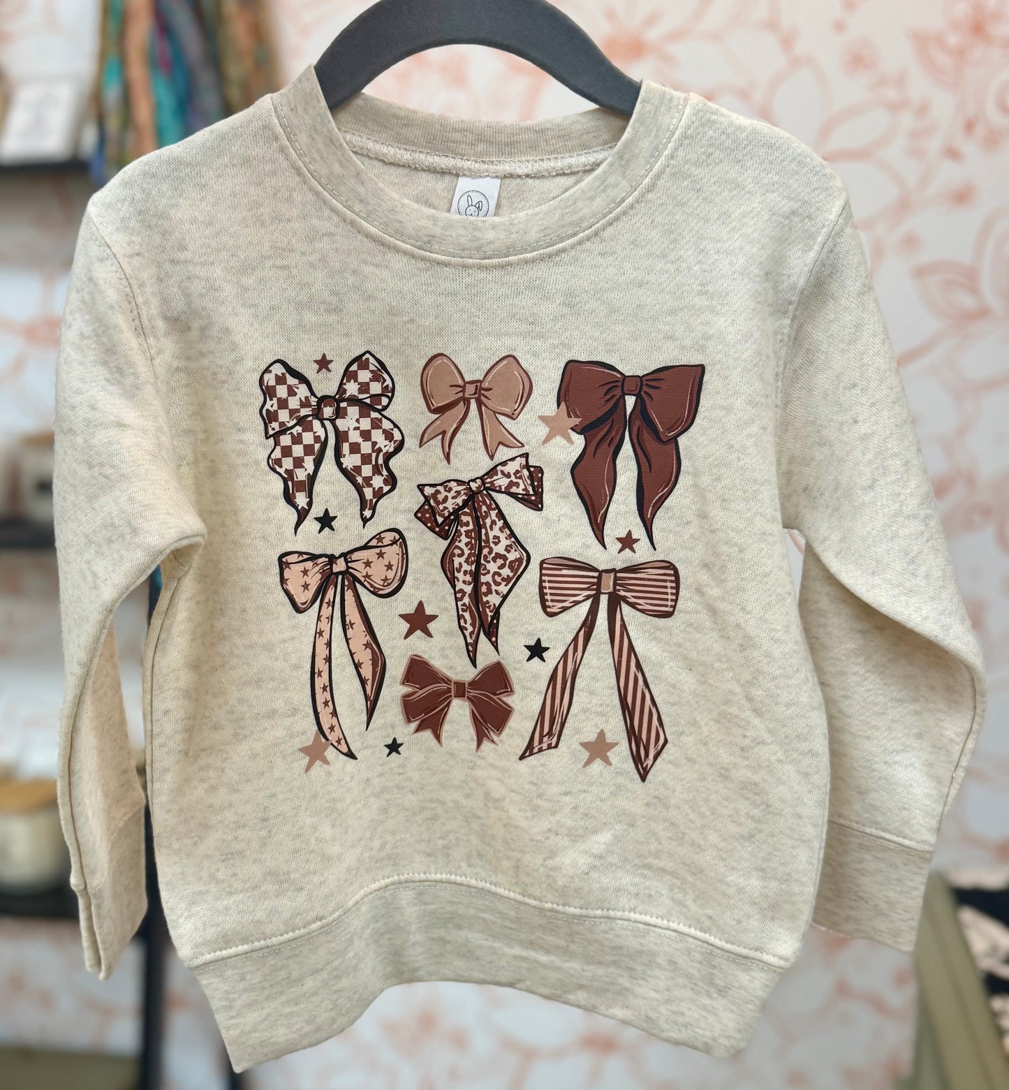 Bow Sweatshirt - Toddler, Youth, & Adult Sizes