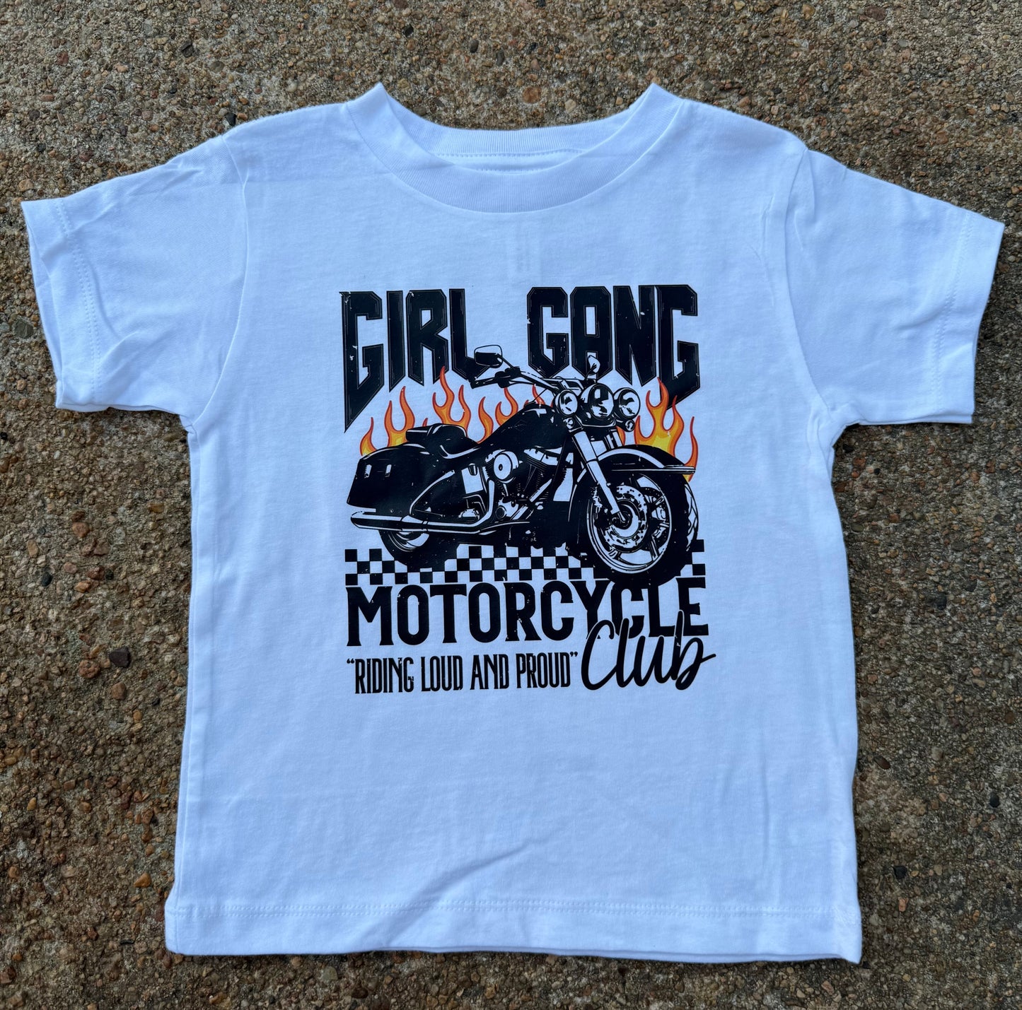 Girl Gang Motorcycle Club - Toddler Tee