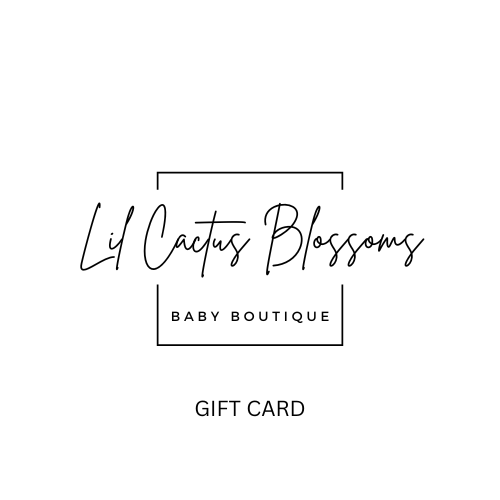 Lil Cactus Blossoms Gift Card
