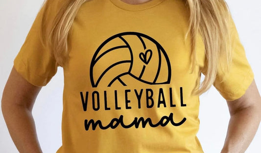 Adult - Screen Print - Volleyball Mama