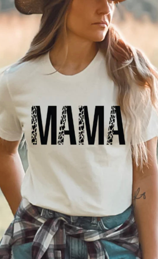 Adult - Screen Print - Mama Cowhide