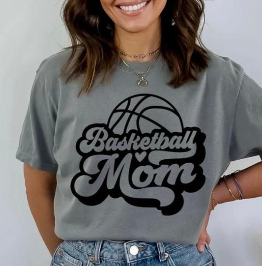 Adult - Screen Print - Basketball Mom