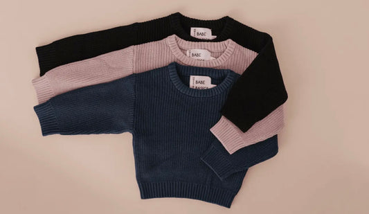 Cozy Knit Baby Sweater