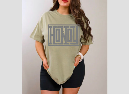 Adult - Screen Print - Howdy