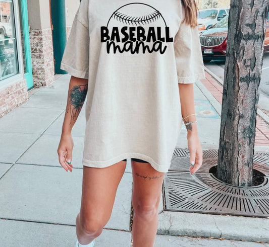 Adult - Screen Print - Baseball MAMA