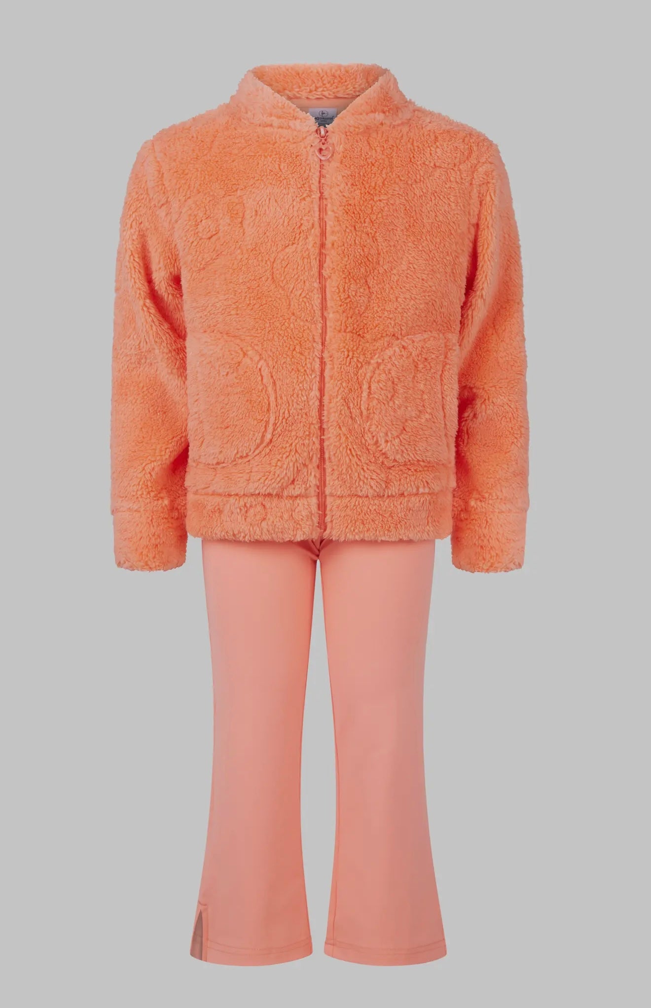 Toddler Sherpa Bomber Jacket & Flare Set