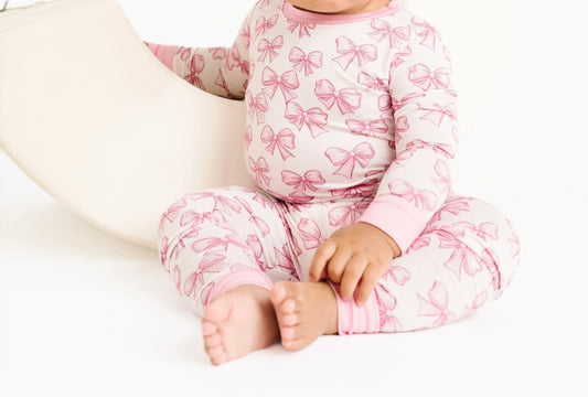 Pretty in Pink Bamboo Set