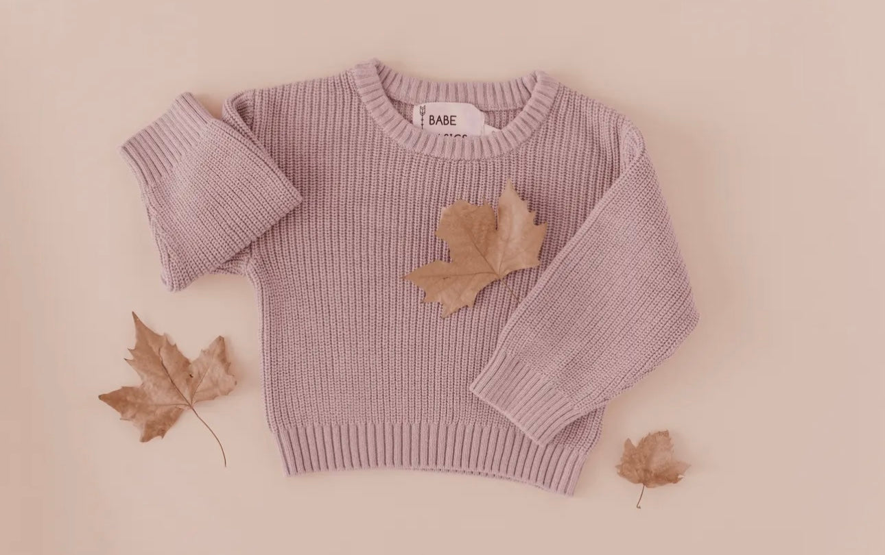 Cozy Knit Baby Sweater