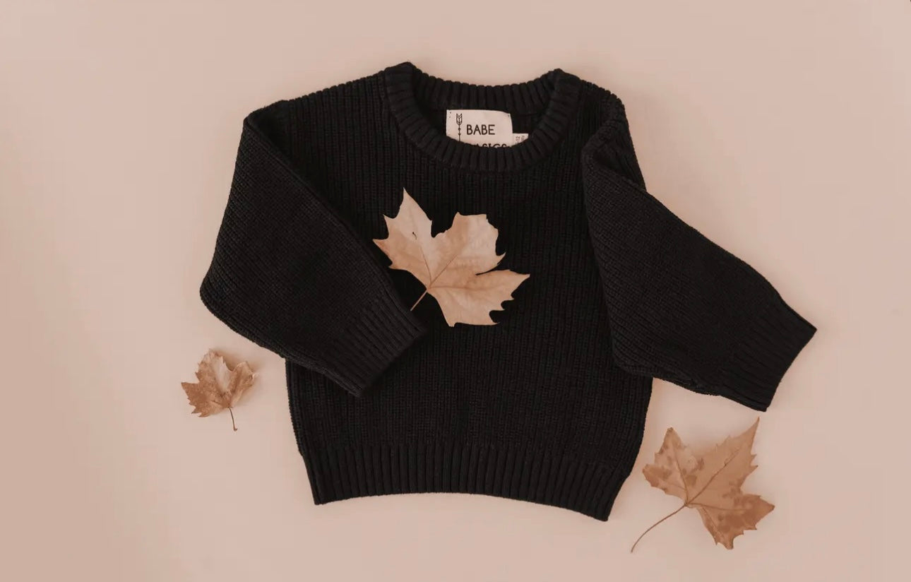 Cozy Knit Baby Sweater