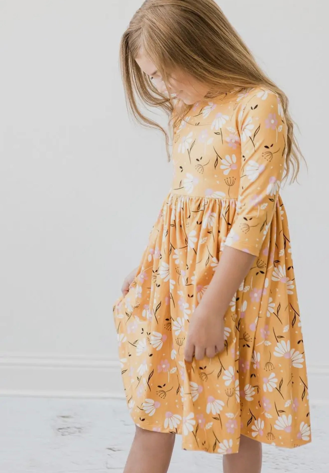 Dandelions in Fall Twirl Dress