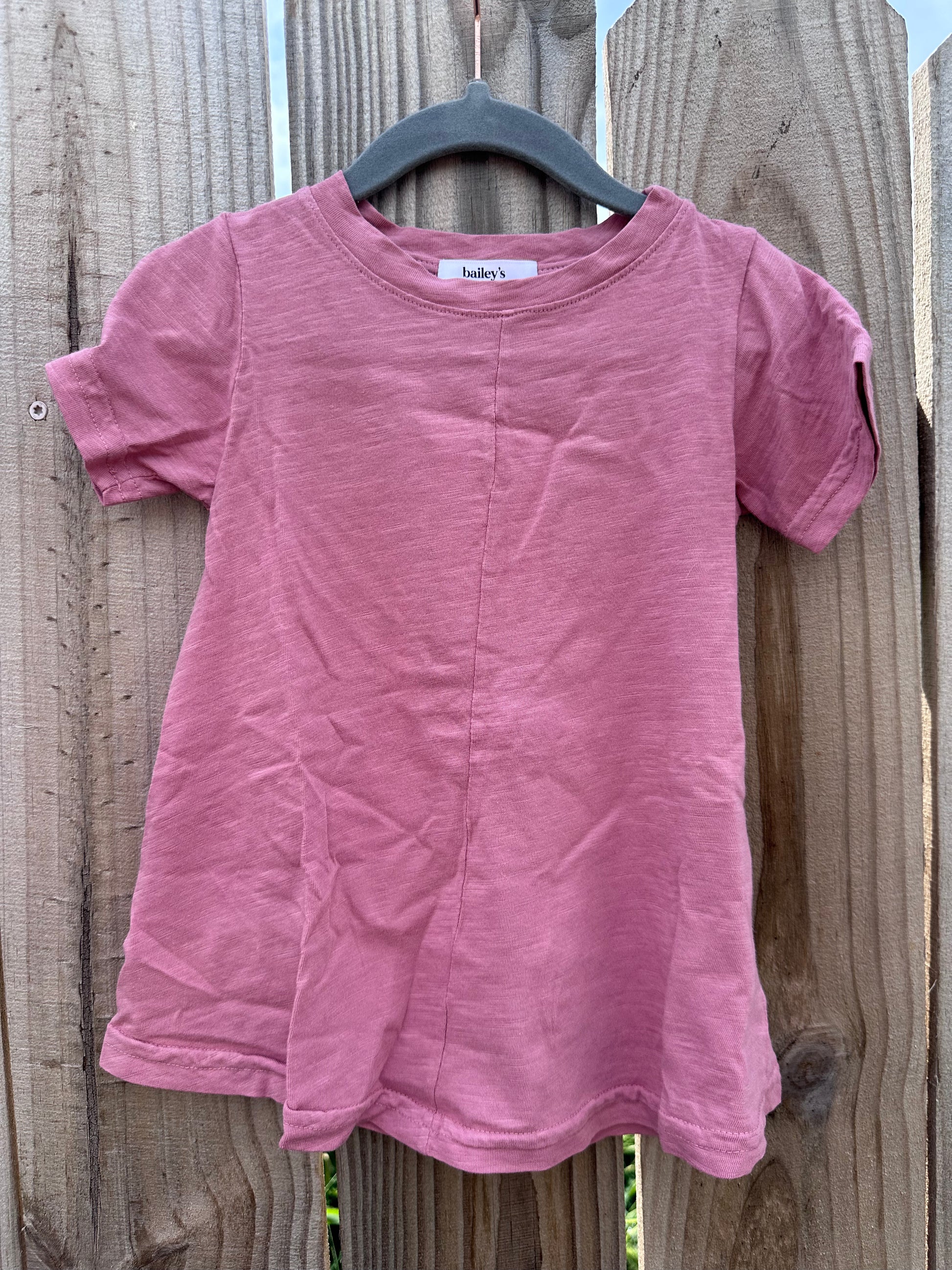 dusty rose t shirt dress Vintage Pink - T-shirt Dress | Maternity