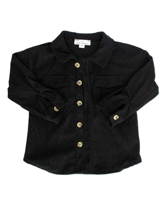 Kinsley Shirt Jacket - Black