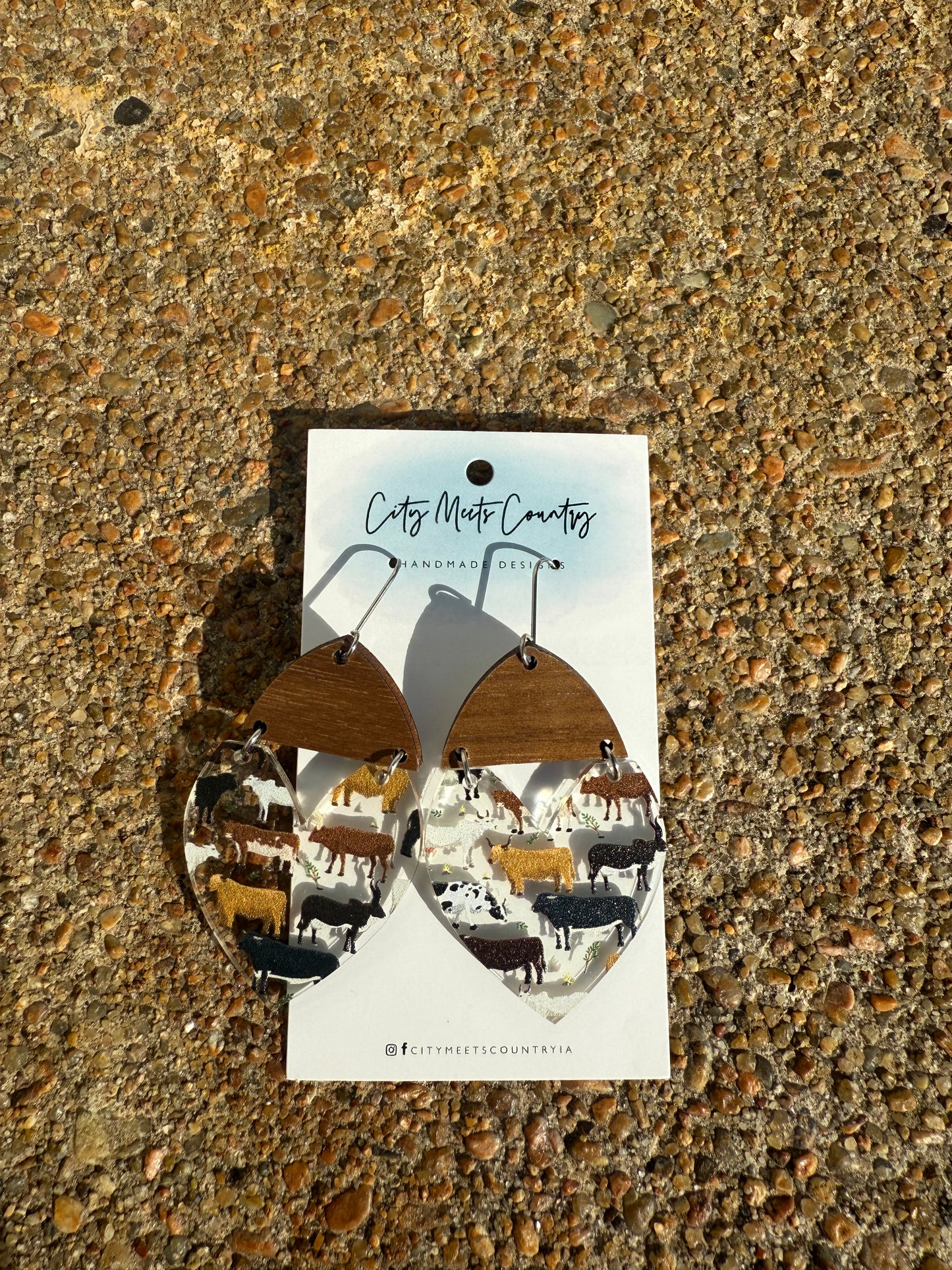 Cow Earrings