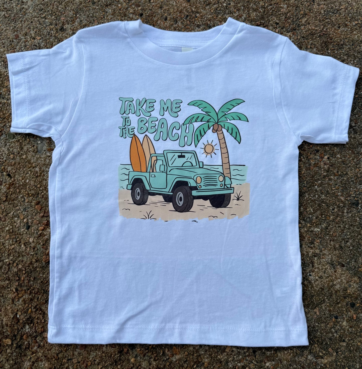Take Me To The Beach - Toddler Tee