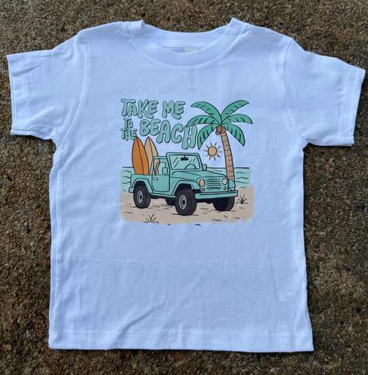 Take Me To The Beach - Toddler Tee